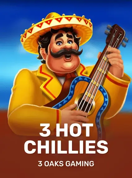 3 hot chillies